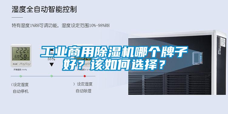 工業商用除濕機哪個牌子好?該如何選擇?